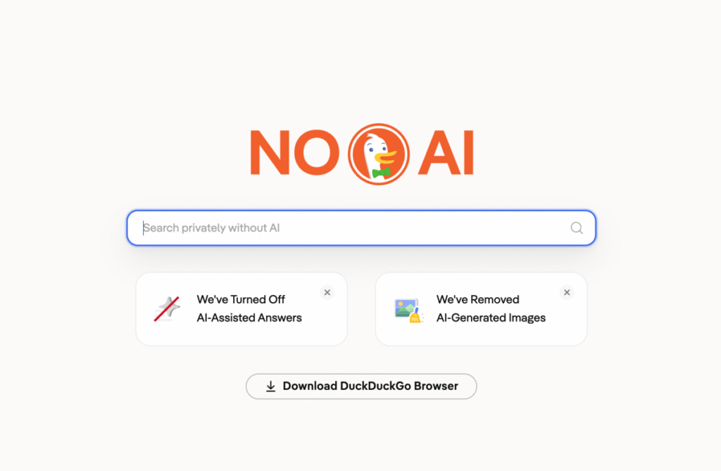 DuckDuckGo Installs Jump 30% as Users Ditch Google AI Search
