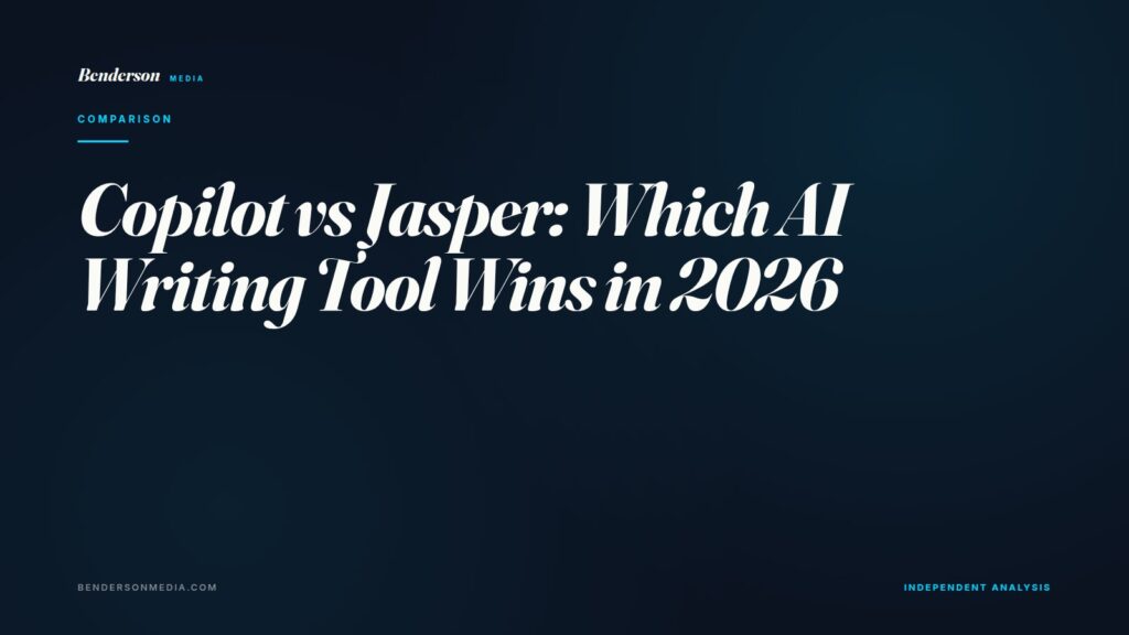 Copilot vs Jasper: Which AI Writing Tool Wins in 2026