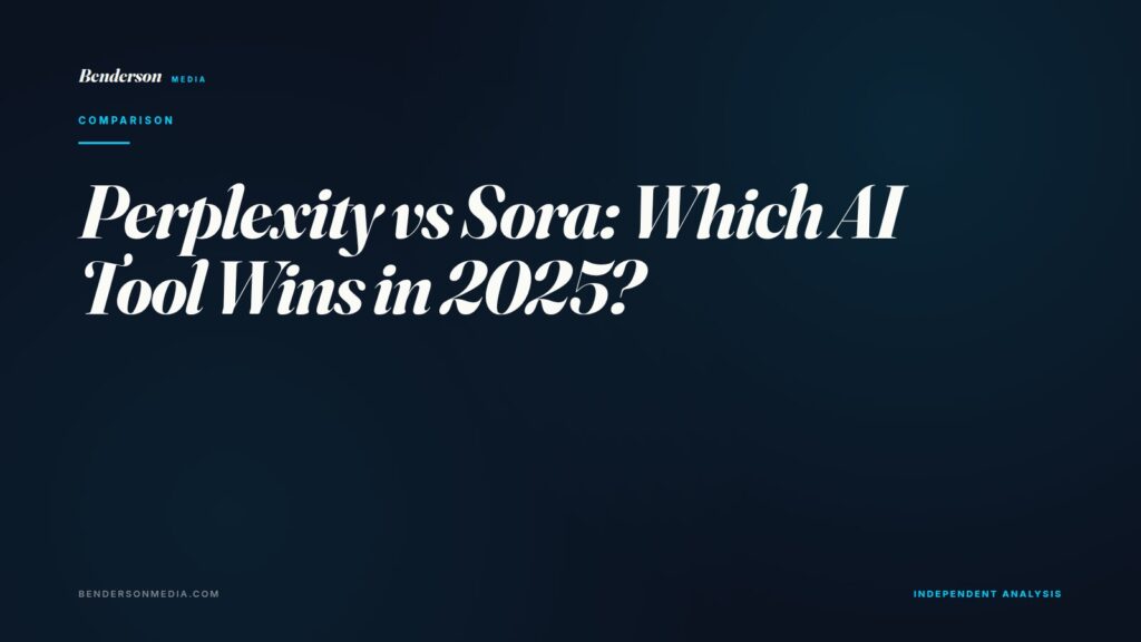 Perplexity vs Sora: Which AI Tool Wins in 2025?