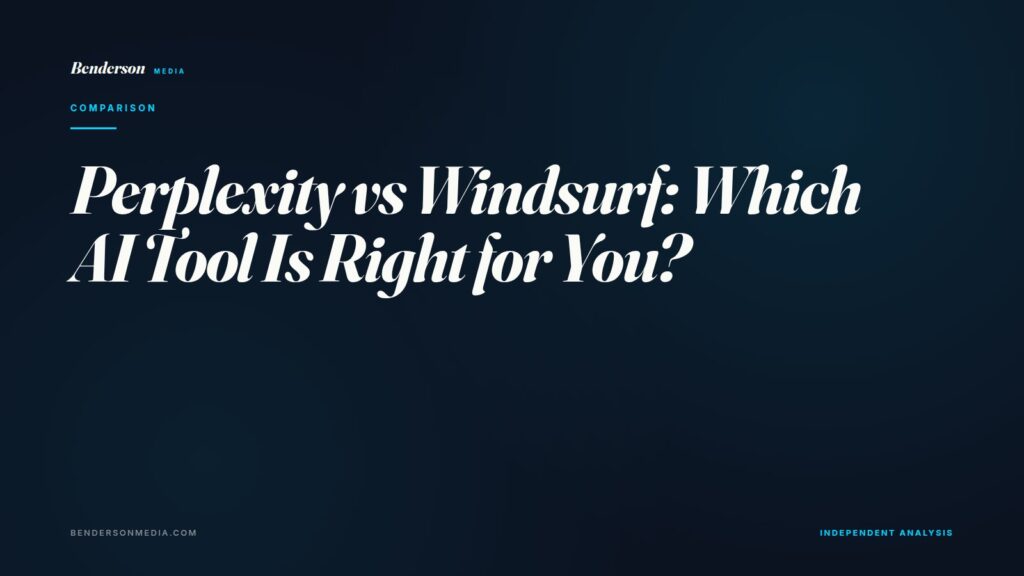 Perplexity vs Windsurf: Which AI Tool Is Right for You?